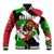 Burundi - Roaring Lion Baseball Jacket with National Flag Colors