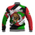 Burundi - Roaring Lion Baseball Jacket with National Flag Colors