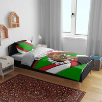 Burundi - Roaring Lion Bedding Set with National Flag Colors