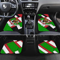 Burundi - Roaring Lion Car Mats with National Flag Colors