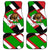 Burundi - Roaring Lion Car Mats with National Flag Colors