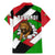 Burundi - Roaring Lion Family Matching Mermaid Dress and Hawaiian Shirt with National Flag Colors