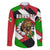 Burundi - Roaring Lion Family Matching Off Shoulder Short Dress and Hawaiian Shirt with National Flag Colors