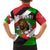 Burundi - Roaring Lion Family Matching Puletasi and Hawaiian Shirt with National Flag Colors