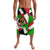 Burundi - Roaring Lion Lavalava with National Flag Colors