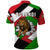 Burundi - Roaring Lion Polo Shirt with National Flag Colors