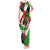 Burundi - Roaring Lion Tank Maxi Dress with National Flag Colors