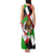 Burundi - Roaring Lion Tank Maxi Dress with National Flag Colors