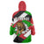 Burundi - Roaring Lion Wearable Blanket Hoodie with National Flag Colors