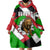 Burundi - Roaring Lion Wearable Blanket Hoodie with National Flag Colors