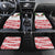 Belarus National Emblem Car Mats with Folk Pattern White Green Red Sweatshirt