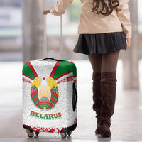 Belarus National Emblem Luggage Cover with Folk Pattern White Green Red Sweatshirt