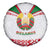 Belarus National Emblem Spare Tire Cover with Folk Pattern White Green Red Sweatshirt
