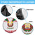 Belarus National Emblem Spare Tire Cover with Folk Pattern White Green Red Sweatshirt