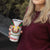 Belarus National Emblem Tumbler Cup with Folk Pattern White Green Red Sweatshirt