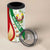 Belarus National Emblem 4 in 1 Can Cooler Tumbler with Green Red Gold Floral Folk Pattern Design