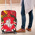 Belarus Red and Yellow National Crest Luggage Cover with Pahonia Knight and Folk Motif Design