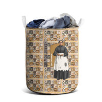 Harriet Powers 1898 Bible Quilt Laundry Basket African American Folk Art