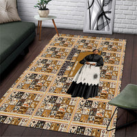 Harriet Powers 1898 Bible Quilt Area Rug African American Folk Art