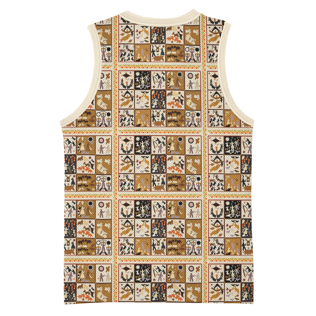 Harriet Powers 1898 Bible Quilt Basketball Jersey African American Folk Art