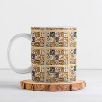 Harriet Powers 1898 Bible Quilt Ceramic Mug African American Folk Art