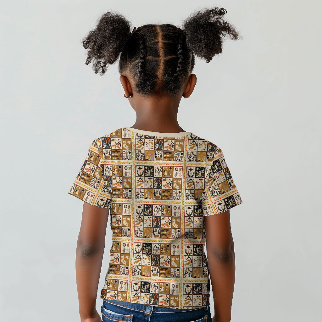 Harriet Powers 1898 Bible Quilt Kid T shirt African American Folk Art