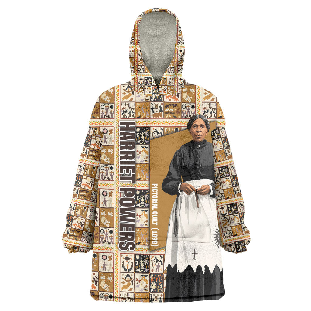 Harriet Powers 1898 Bible Quilt Kid Wearable Blanket Hoodie African American Folk Art