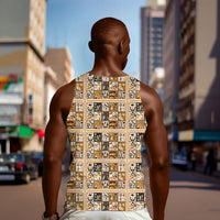 Harriet Powers 1898 Bible Quilt Men Tank Top African American Folk Art