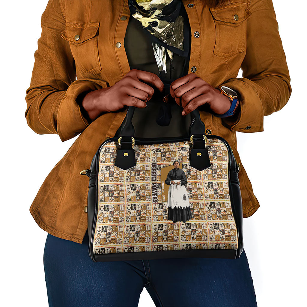 Harriet Powers 1898 Bible Quilt Shoulder Handbag African American Folk Art