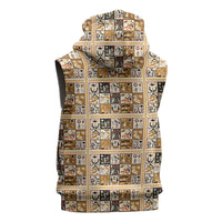 Harriet Powers 1898 Bible Quilt Sleeveless Hoodie African American Folk Art