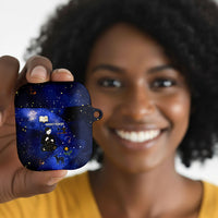 Harriet Powers AirPods Case African American History - Galaxy Celestial Starry Night - Folk Art Quilter