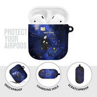 Harriet Powers AirPods Case African American History - Galaxy Celestial Starry Night - Folk Art Quilter