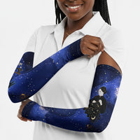 Harriet Powers Arm Sleeves African American History - Galaxy Celestial Starry Night - Folk Art Quilter