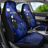 Harriet Powers Car Seat Cover African American History - Galaxy Celestial Starry Night - Folk Art Quilter