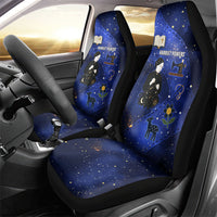 Harriet Powers Car Seat Cover African American History - Galaxy Celestial Starry Night - Folk Art Quilter