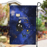 Harriet Powers Garden Flag African American History - Galaxy Celestial Starry Night - Folk Art Quilter