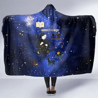 Harriet Powers Hooded Blanket African American History - Galaxy Celestial Starry Night - Folk Art Quilter