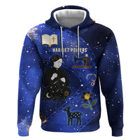 Harriet Powers Hoodie African American History - Galaxy Celestial Starry Night - Folk Art Quilter