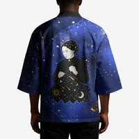 Harriet Powers Kimono African American History - Galaxy Celestial Starry Night - Folk Art Quilter