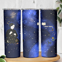 Harriet Powers Skinny Tumbler African American History - Galaxy Celestial Starry Night - Folk Art Quilter