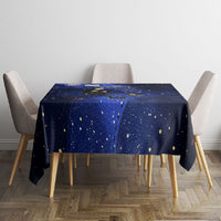 Harriet Powers Tablecloth African American History - Galaxy Celestial Starry Night - Folk Art Quilter