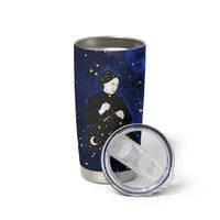 Harriet Powers Tumbler Cup African American History - Galaxy Celestial Starry Night - Folk Art Quilter