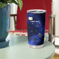 Harriet Powers Tumbler Cup African American History - Galaxy Celestial Starry Night - Folk Art Quilter