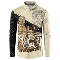 Harriet Powers Celestial Mystery Button Sweatshirt Vintage Line Art - African American Folk Quilt Pattern