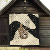 Harriet Powers Celestial Mystery Quilt Vintage Line Art - African American Folk Quilt Pattern