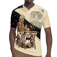 Harriet Powers Celestial Mystery Rugby Jersey Vintage Line Art - African American Folk Quilt Pattern