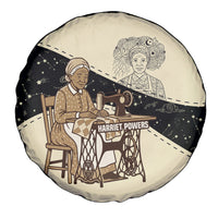 Harriet Powers Celestial Mystery Spare Tire Cover Vintage Line Art - African American Folk Quilt Pattern