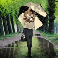 Harriet Powers Celestial Mystery Umbrella Vintage Line Art - African American Folk Quilt Pattern