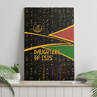 Daughters Of Isis Canvas Wall Art Ancient Egyptian Queen Hieroglyphic Art