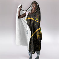 Daughters Of Isis Hooded Blanket Ancient Egyptian Queen Hieroglyphic Art